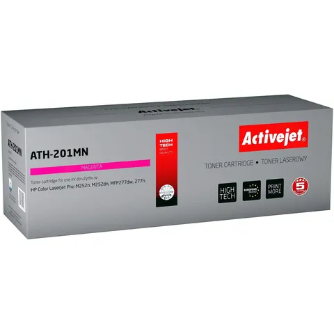 Tóner compatible HP ATH-201MN (magenta) - ACTIVEJET – imagen 2