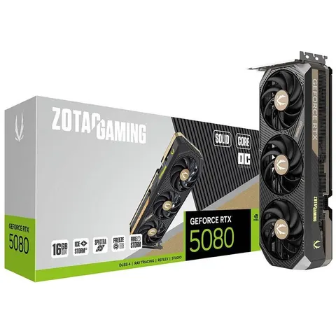 Zotac GAMING GeForce RTX 5080 SOLID CORE OC NVIDIA 16 GB GDDR7 – imagen 4