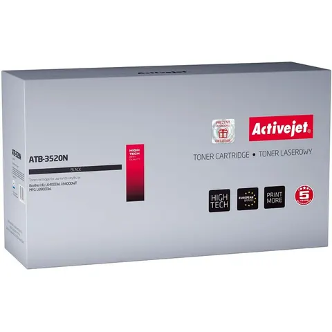 Tóner compatible Brother ATB-3520N (negro) - ACTIVEJET – imagen 2