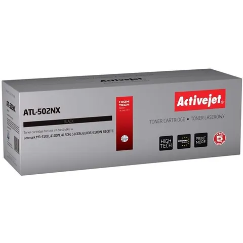 Tóner compatible con Lexmark ATL-502NX (negro) - ACTIVEJET – imagen 2