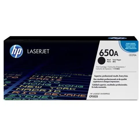 HP 650A toner negro – imagen 3