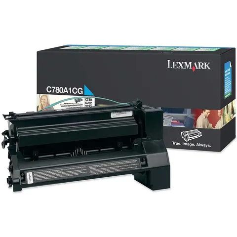 Lexmark C780A1CG toner cian – imagen 2