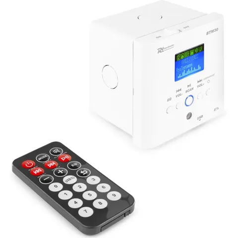 Amplificador de pared con lector Bluetooth/USB/FM (BTW30) - Power Dynamics – imagen 2