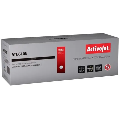 Tóner compatible con Lexmark ATL-610N (negro) - ACTIVEJET – imagen 2