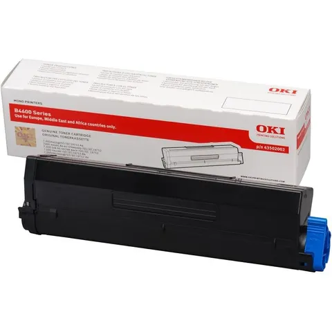 B4600 toner negro XL (OKI 43502002) – imagen 3