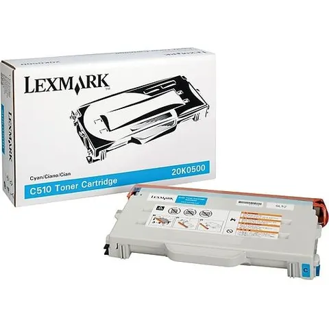 Lexmark 20K0500 toner cian – imagen 2