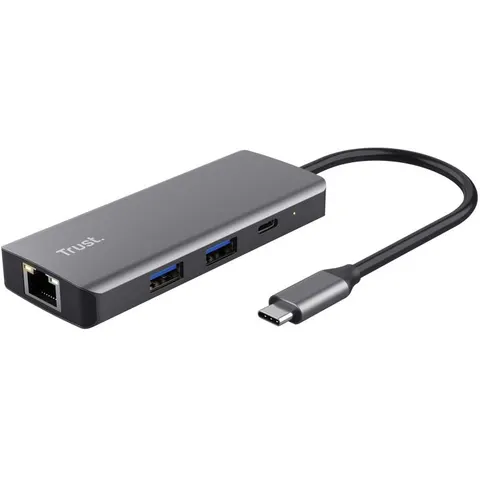 Trust Dalyx USB Tipo C 1000 Mbit/s Plata – imagen 4