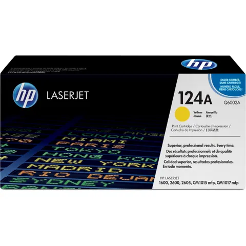 Q6002A toner amarillo HP 124A – imagen 2