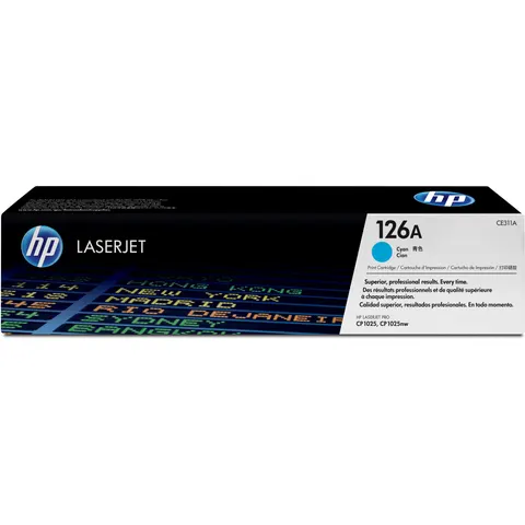 HP 126A (CE311A) toner cian – imagen 5