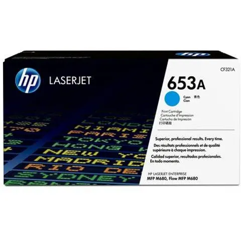 HP 653A (CF321A) toner cian – imagen 3