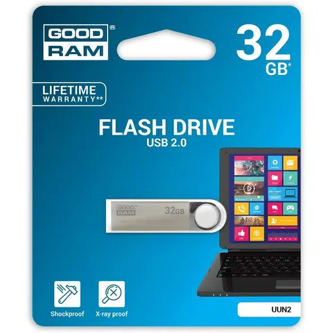 Pendrive USB 2.0 32GB UNN2 (Plata) - GOODRAM – imagen 2