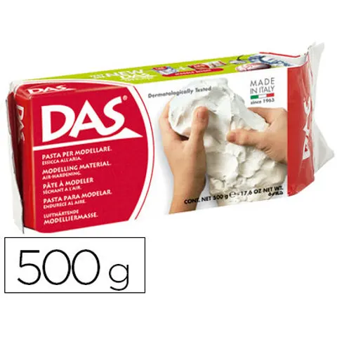 Pasta para Modelar Das 500 Gr Blanca – imagen 2