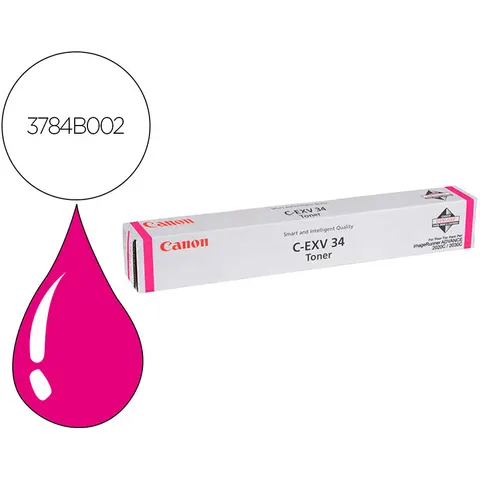 Tóner EXV34M (magenta) - CANON – imagen 3