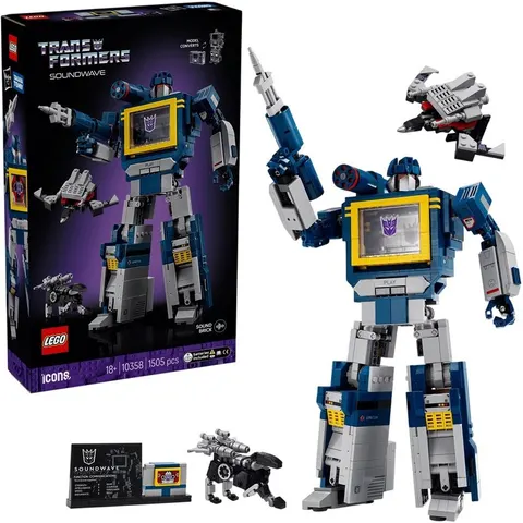 Icons: Transformers: Soundwave - LEGO – imagen 3