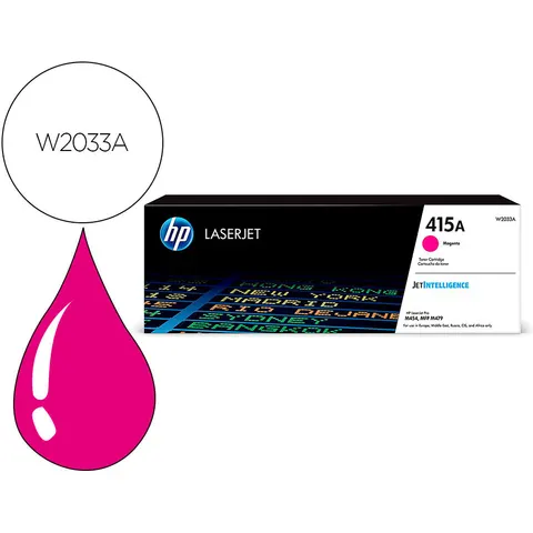 HP 415A toner magenta (W2033A) – imagen 4