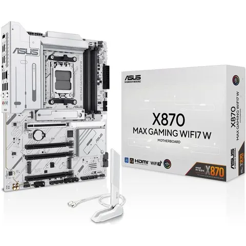 Asus Placa Base X870 MAX Gaming White WiFi – imagen 3