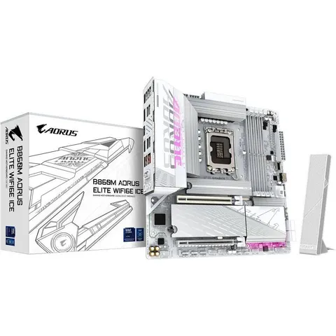 Gigabyte Placa Base B860M A ELT WF6E ICE – imagen 3
