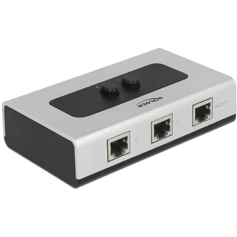 Concentrador RJ45 - 2x RJ45 - DELOCK – imagen 2