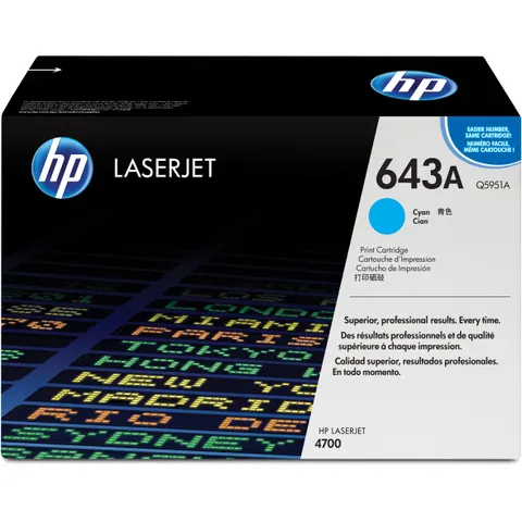 Q5951A toner cian HP 643A – imagen 3