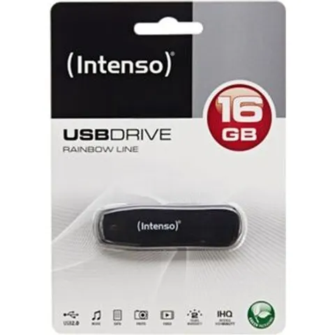Pendrive USB 2.0 16GB (Negro) - INTENSO – imagen 3