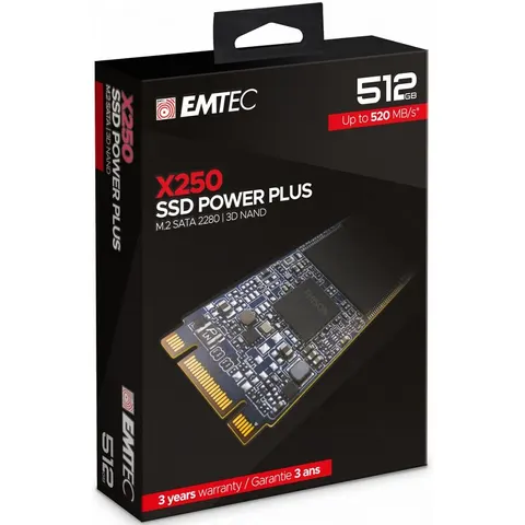 Disco SSD 512GB X250 M.2 SATA - EMTEC – imagen 2