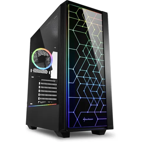Caja LIT 100 ATX (Negra) - SHARKOON – imagen 2