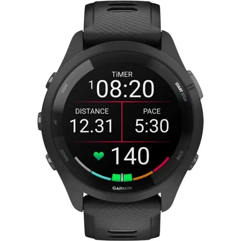 Reloj inteligente Forerunner 265 (Negro) - GARMIN – imagen 2