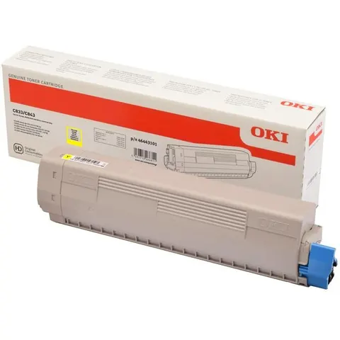 Oki 46443101 toner amarillo XL – imagen 4
