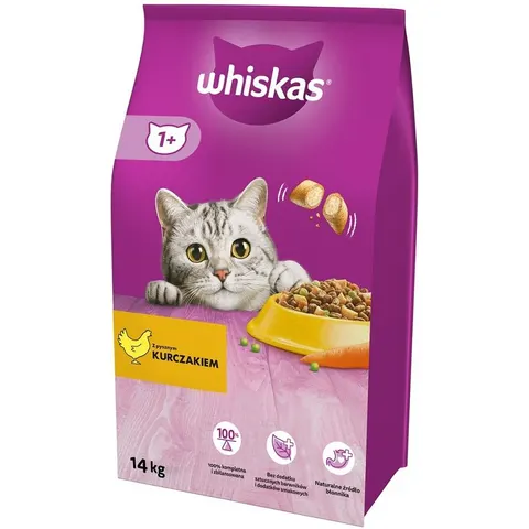 Whiskas 1+ frango - 14 kg – imagen 2