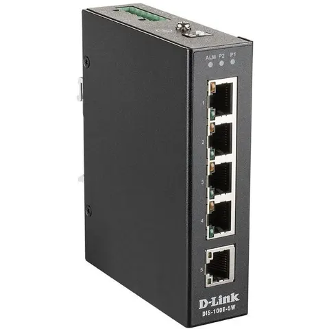 D-LINK DIS100E5W - Switch, 5 puertos, FastEthernet – imagen 3