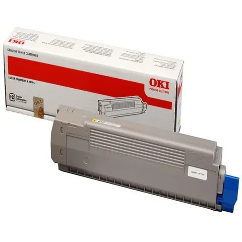 Oki 44643001 toner amarillo – imagen 3