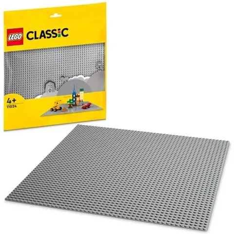 Tablero de construcción gris LEGO - LEGO – imagen 2