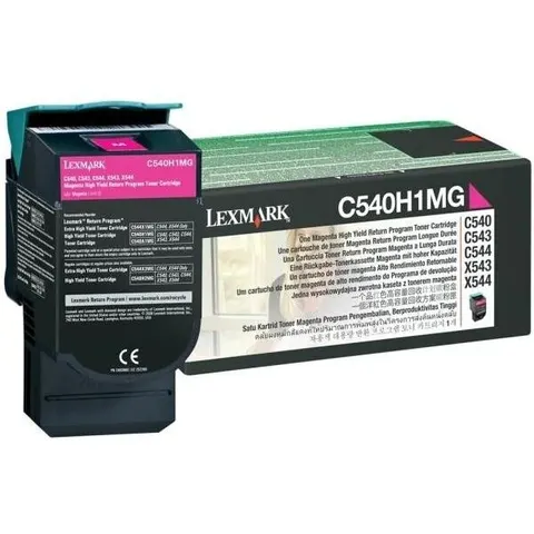 Lexmark C540H1MG toner magenta – imagen 3