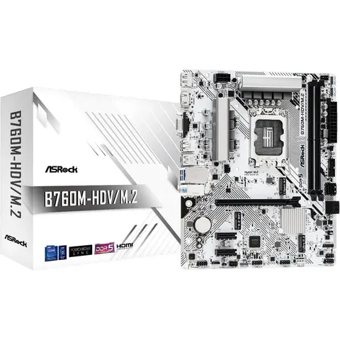 ASRock Placa Base B760M-HDV/M.2 D5 – imagen 2