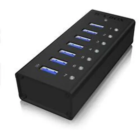 Hub USB B - 7x USB A (Negro) - ICY BOX – imagen 2