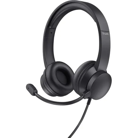 Auricular Trust Binaural USB-A Negro – imagen 3