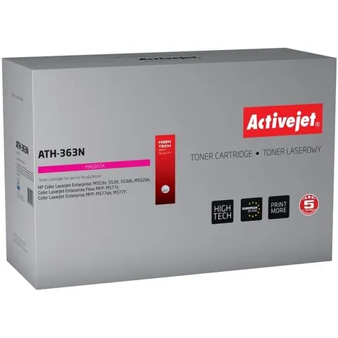 Tóner compatible HP ATH-363N (magenta) - ACTIVEJET – imagen 2