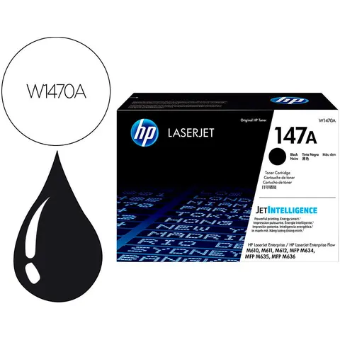 HP 147A (W1470A) toner negro – imagen 5