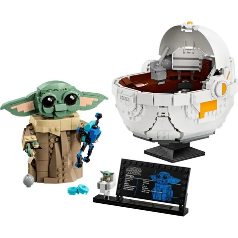 Star Wars: Grogu con coche planeador - LEGO – imagen 2