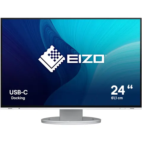 Monitor FlexScan LED IPS 24.1" EV2485-WT WUXGA (Blanco) - EIZO – imagen 3