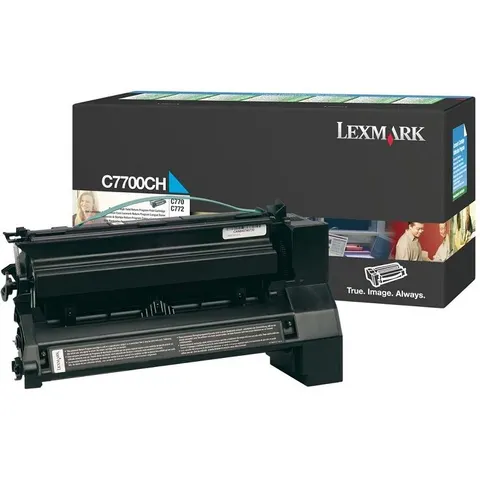 Lexmark C7700CH toner cian XL – imagen 2