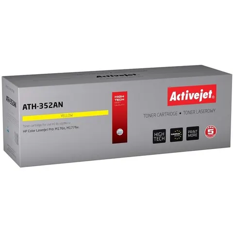 Tóner compatible HP ATH-352AN (amarillo) - ACTIVEJET – imagen 2