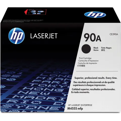 Tóner láser CE390A (negro) - HP – imagen 2