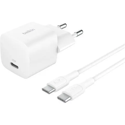 Belkin BoostCharge - 25W - USB-C PD 3.1 - PPS - Blanco – imagen 4