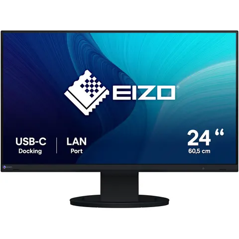 Monitor LED FlexScan 23.8" EV2490-BK Full HD (Negro) - EIZO – imagen 2