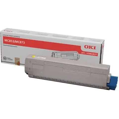 Oki 45862837 toner amarillo – imagen 3