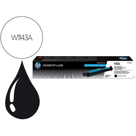 HP 143A (W1143A) toner negro – imagen 3