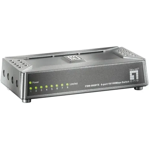 LEVELONE FSW0808 - Switch, 8 puertos, Fast Ethernet – imagen 2