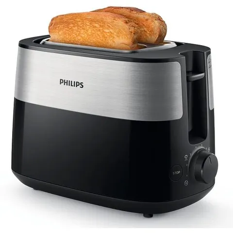 Daily Collection toaster 2 slice(s) 830W (Black) - PHILIPS – imagen 2
