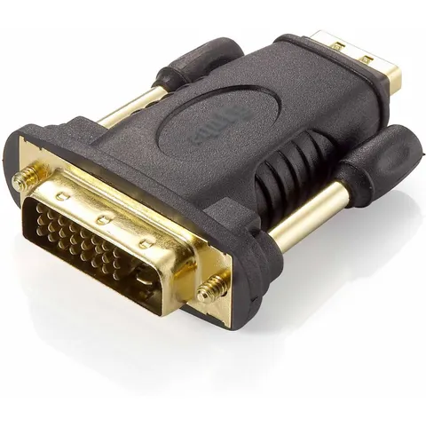 Adaptador DVI Macho -> HDMI A Hembra - EQUIP – imagen 2